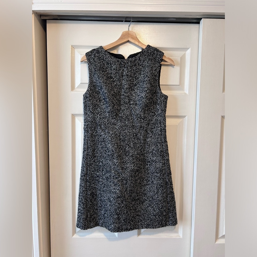 Tweed wool mini dress by Benetton